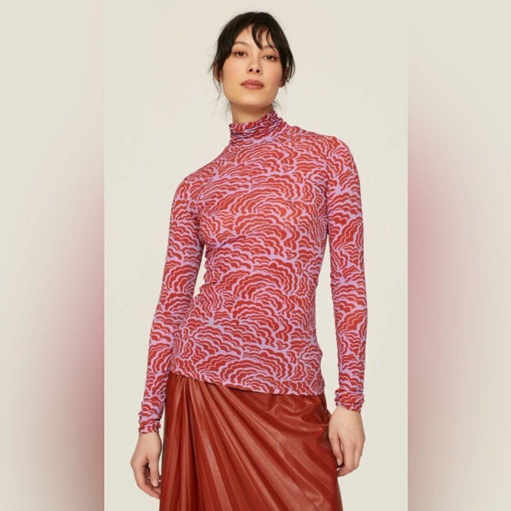 A.L.C. Long Sleeve James Top Size Small
